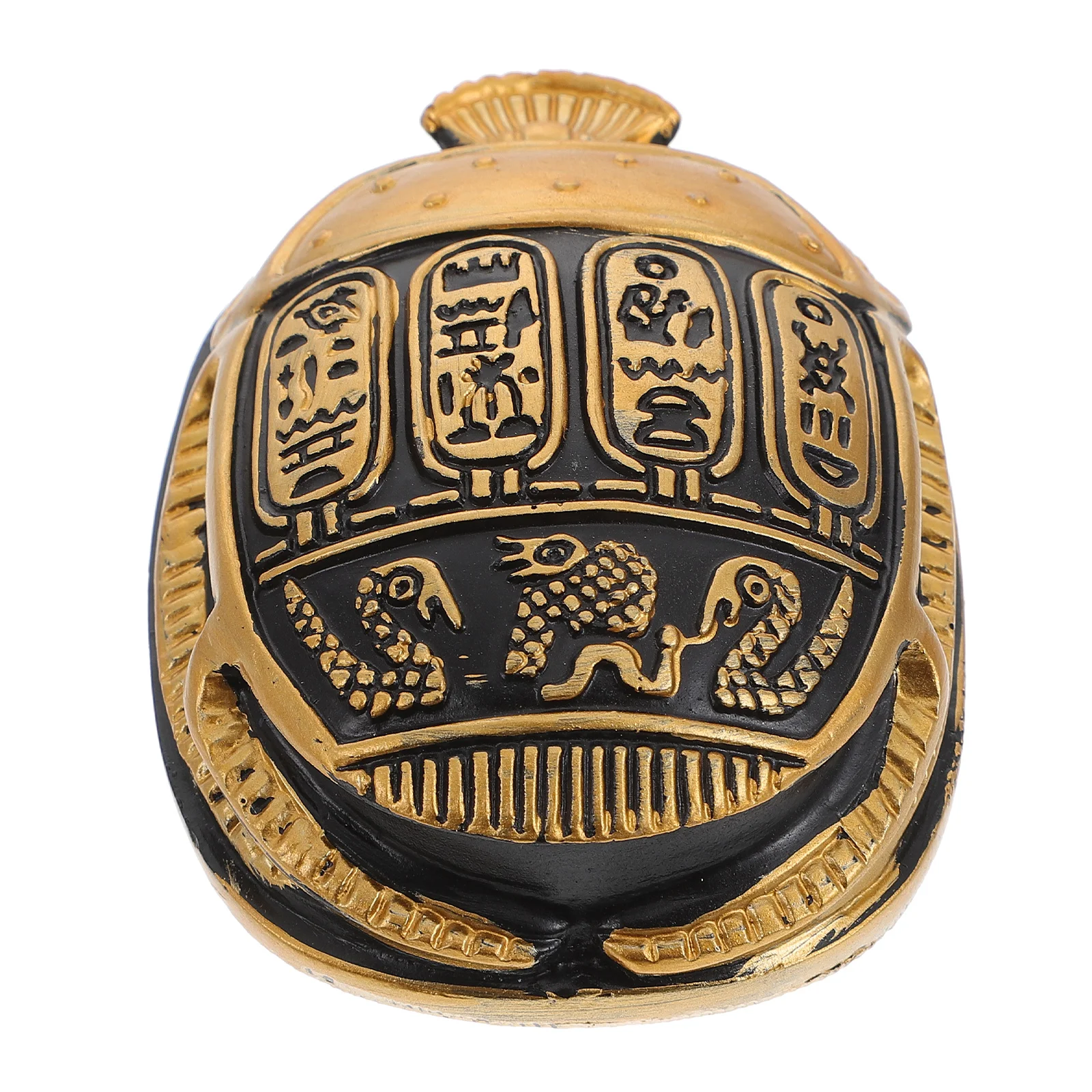 Jewellery Scarab Ornaments Animal Resin Model Egyptian Pharaoh Sculpture Desktop Decoration