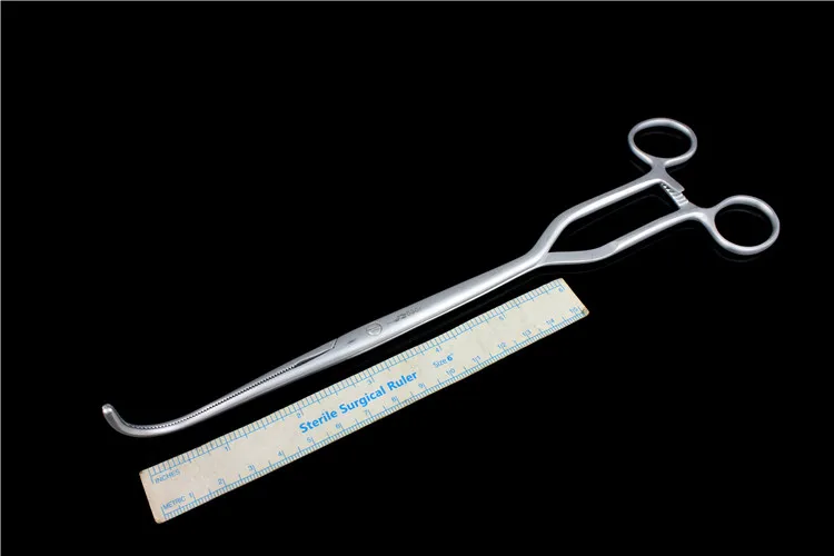 JZ Cardiothoracic surgical instrument medical aortic free forceps cardiovascular artery mian blood vessel right angle hemostatic