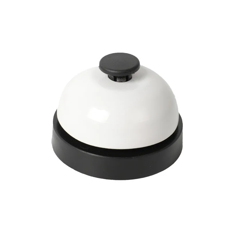 Stainless Steel Hand Pressing Service Bell Answer Bell Reception Desk Bell Ring Table Pet Bell For Restaurant Kitchen Bar