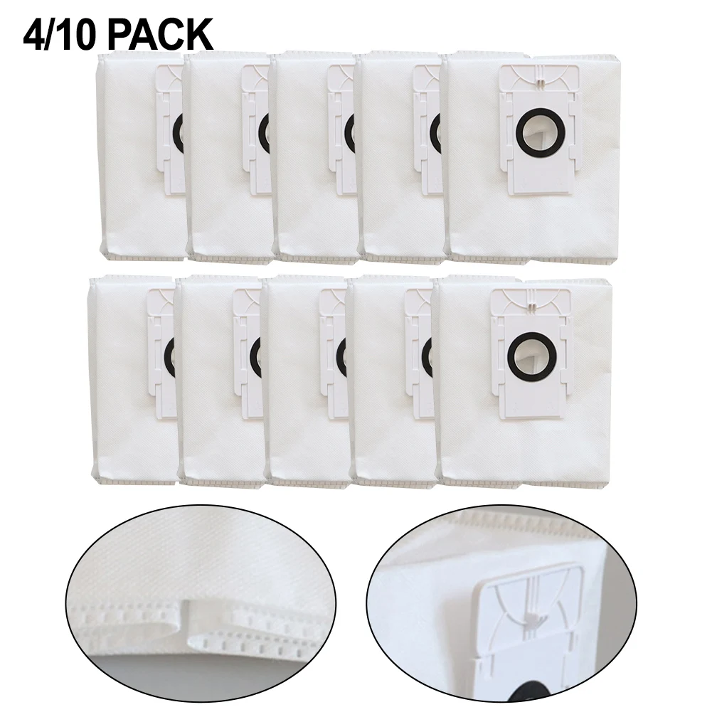 

Replacement Dust Bags For Verefa L11 Pro Robot Vacuum Cleaner 4L Capacity Sturdy Material Maintain Clean And Hygienic Floors