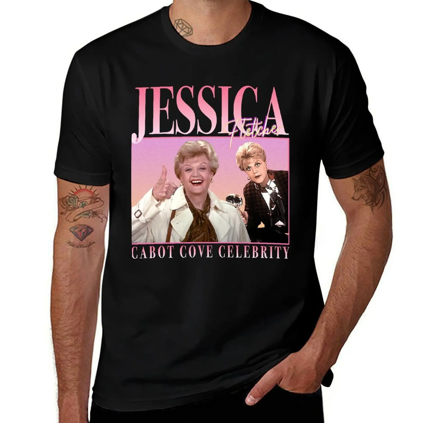 

90&x27;S RETRO STYLE JESSICA FLETCHER T-Shirt oversized plus size tops vintage graphic tee vintage t shirts sweat shirts, men
