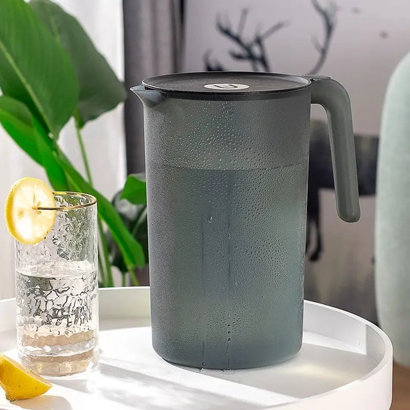 Thickened Large Capacity Cold Water Pot Drop Resistant Explosion Proof Tea Making Pot Lemon Cup Home Use Plastic Water Pot