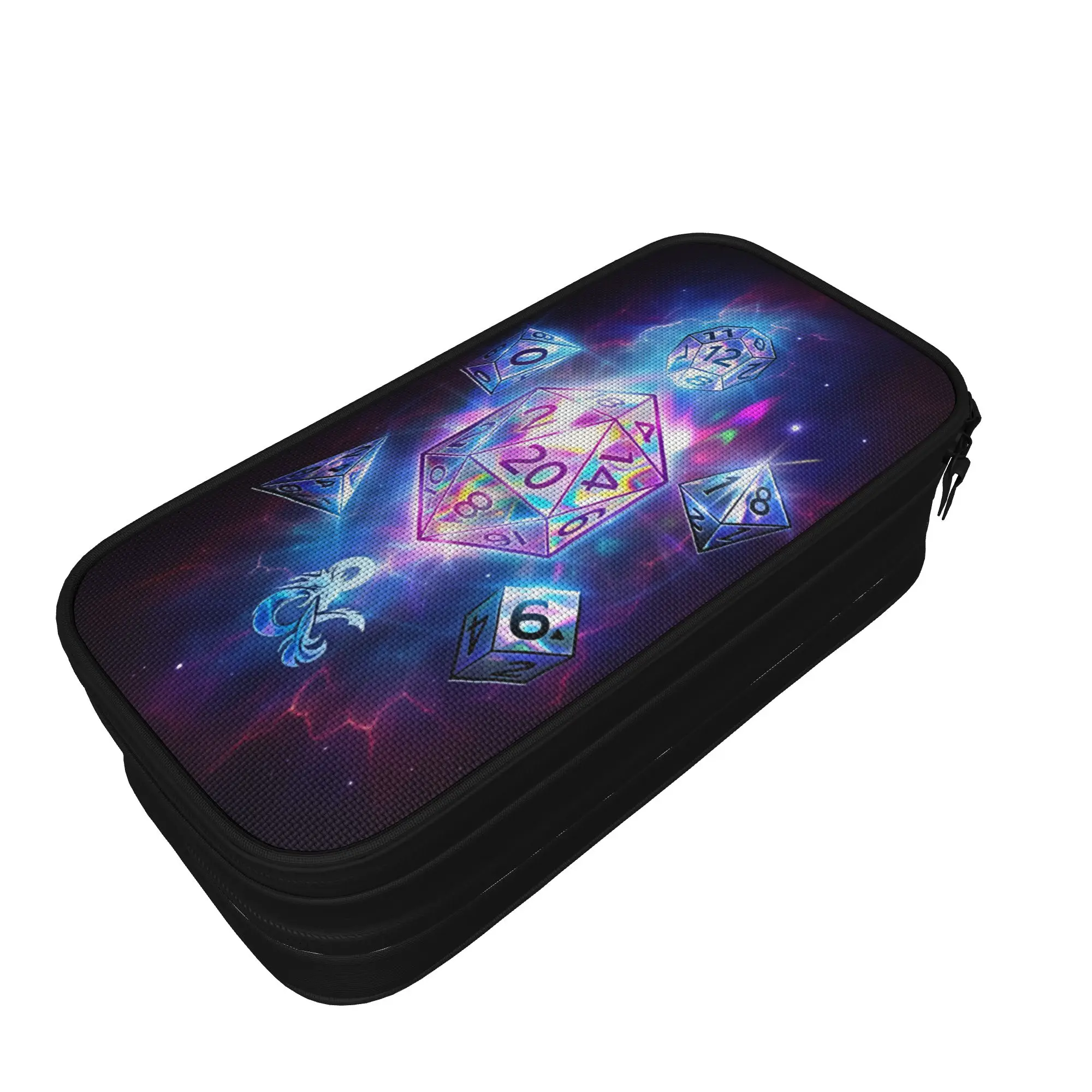 Vintage Pencil Case Dungeon Dragon DND Pencil Pouch  School Pencil Cases Students Zipper Design School Supplies