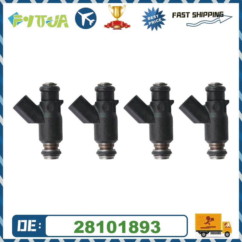 

4pcs High Quality Fuel Injector For OEM 28101893 Accessories car