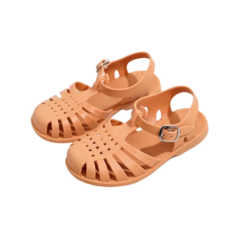 Candy Colors Jelly Shoes Baby Girl Fashion Sandals Summer Children Boy Infant Shoes Casual Slipper for Kids