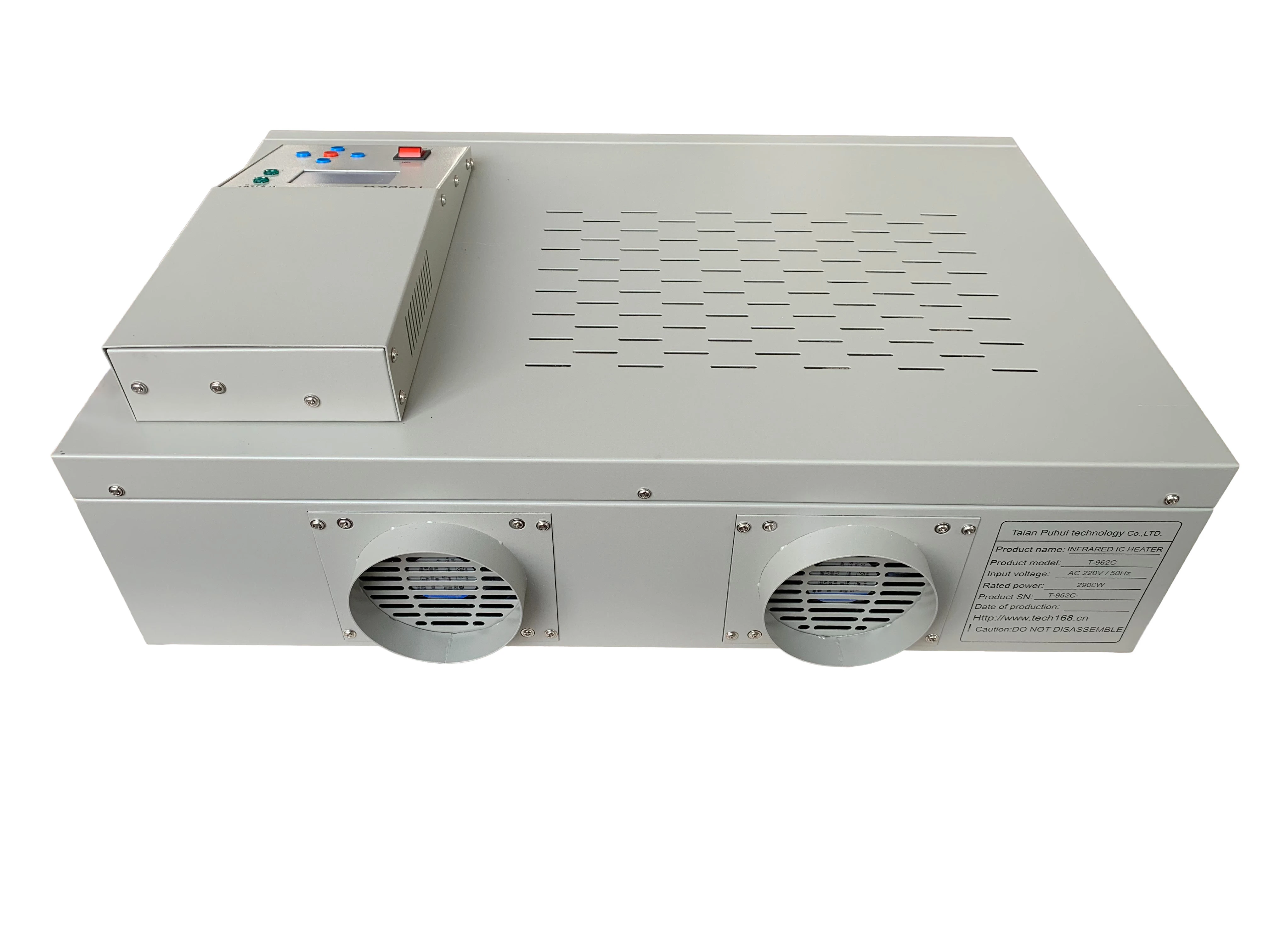 110V/220V 600*400 MM 리플로우 오븐 T-962C 적외선 IC 히터 납땜 기계 T962C BGA SMD SMT 리워크용
