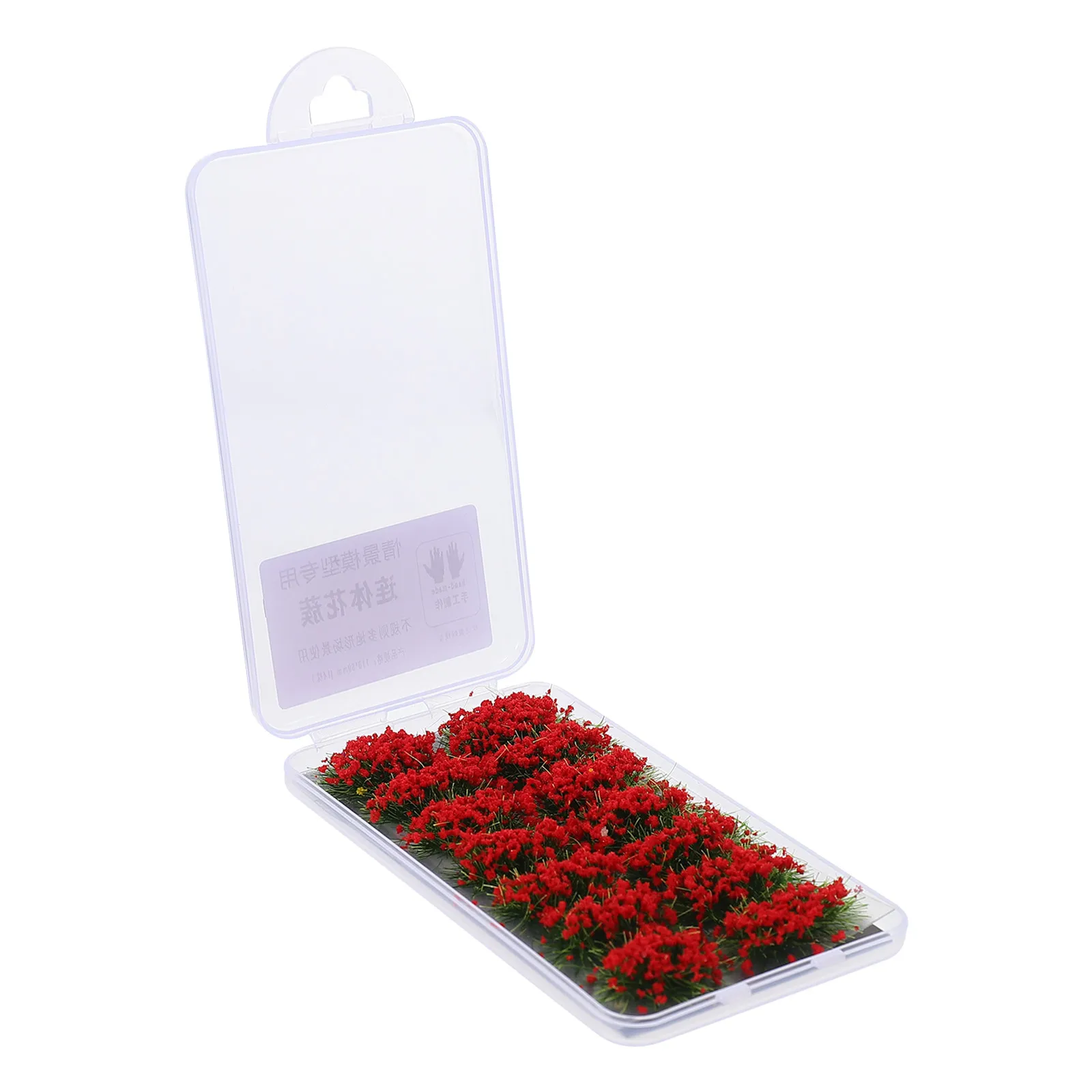 

Decorative Micro Landscape Flower Cluster Simulation Realistic Miniature Ornament for Fairy Gardens Terrariums Sand Table Decor