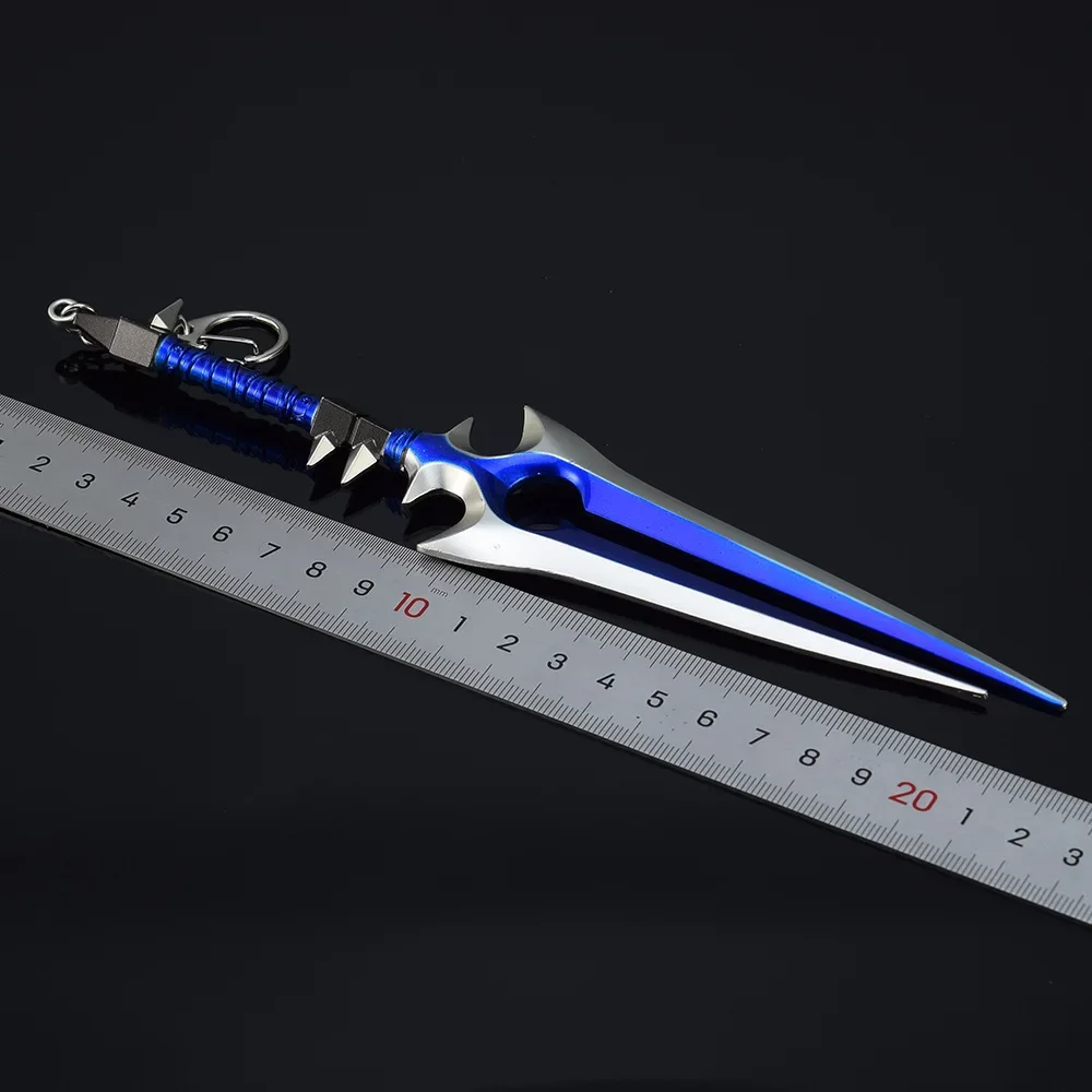 22CM World of Warcraft Periphery Thunderfury Blessed Blade of the Windseeker Full Metal Ornament Prince Thunderaan Sword Boy Toy