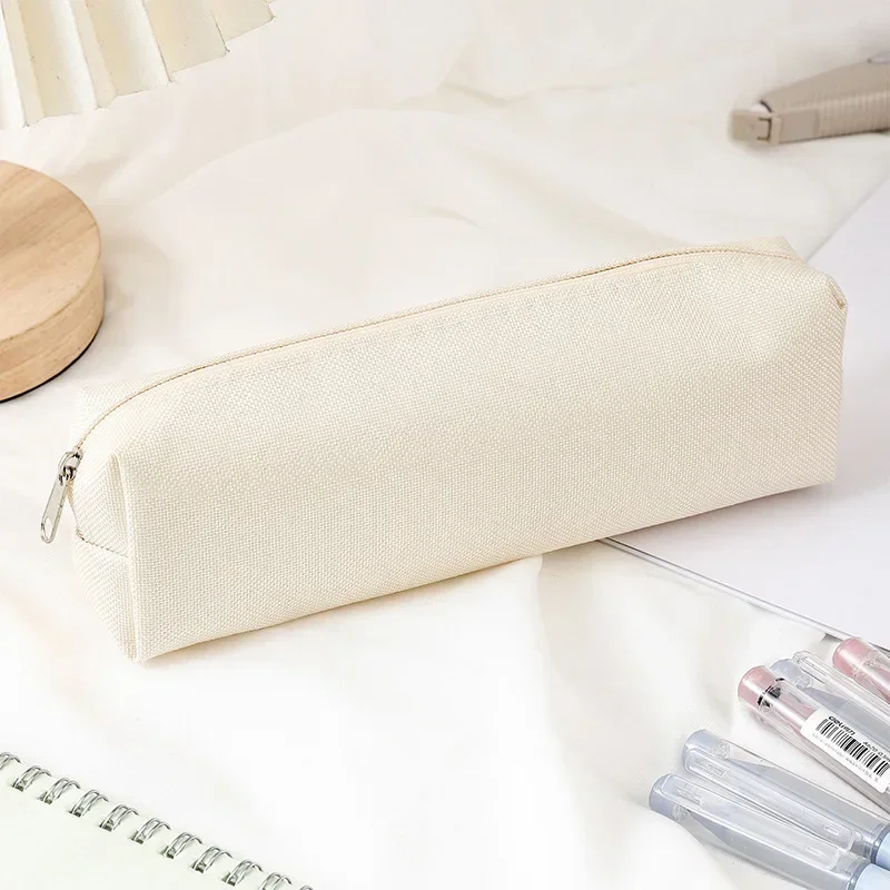 Pencil Cases Bag Stationery Holder Case Storage Box Zipper Pencil Pouch Student School Supplies Storage Pouch Makeup Pouch Purse