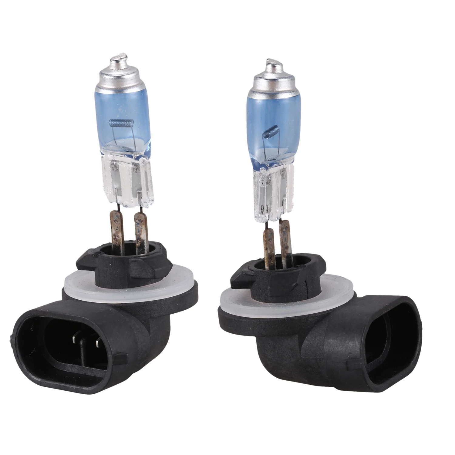 2pcs 881 100W DC 12V Super White Halogen Fog Light Bulb for Auto Car