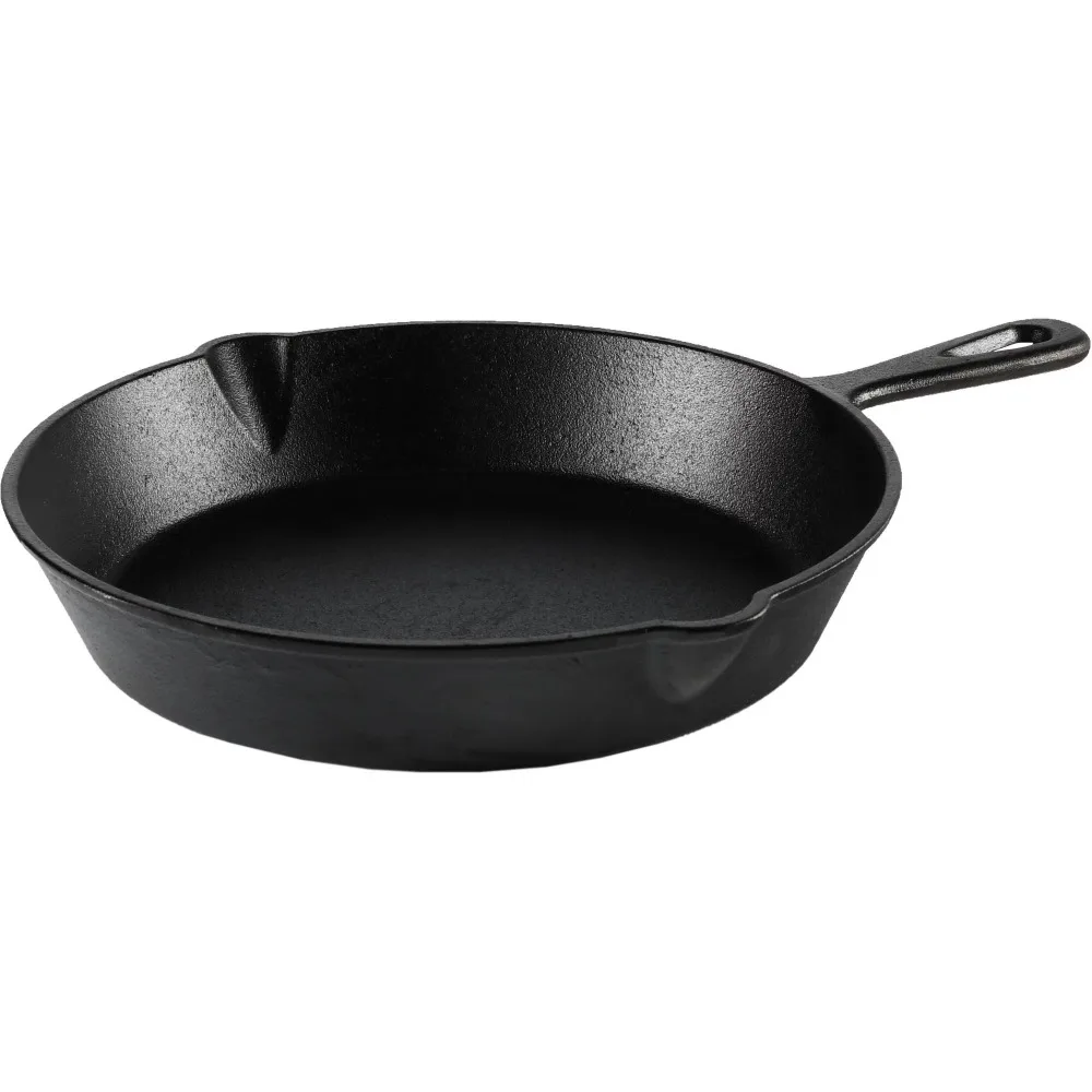 Ozark Trail 10.5" Pre-Seasoned Cast Iron Skillet with Handle