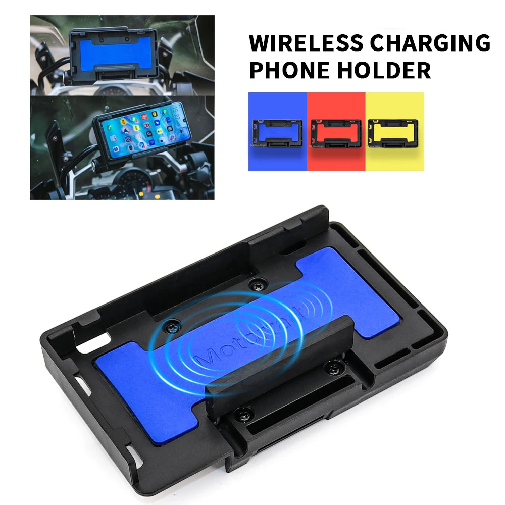 

Motorcycle Wireless Charging Charger GPS Phone Holder Navigation Bracket R1200RS R1200GS For BMW R1250GS Adventure R 1250 GS ADV