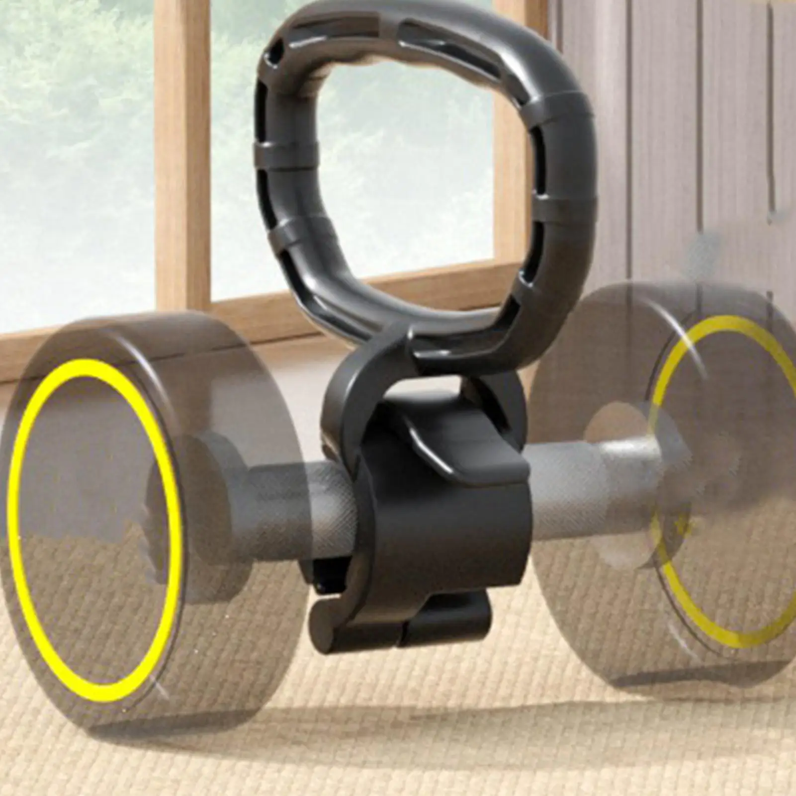 Kettlebell Handle Exercise Attachment For Weights Non-Slip Fitness Accessory For Men And Women Converts Dumbbells Into
