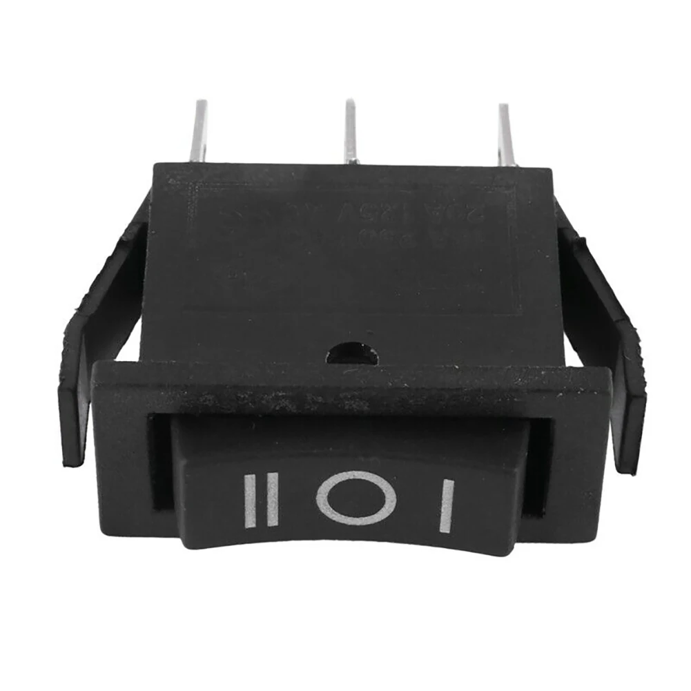 1pcs On-Off-On Rectangle Rocker Switch 3 Position SPDT Black For Car Dash Boat 12V Mini Rocker Power Switches