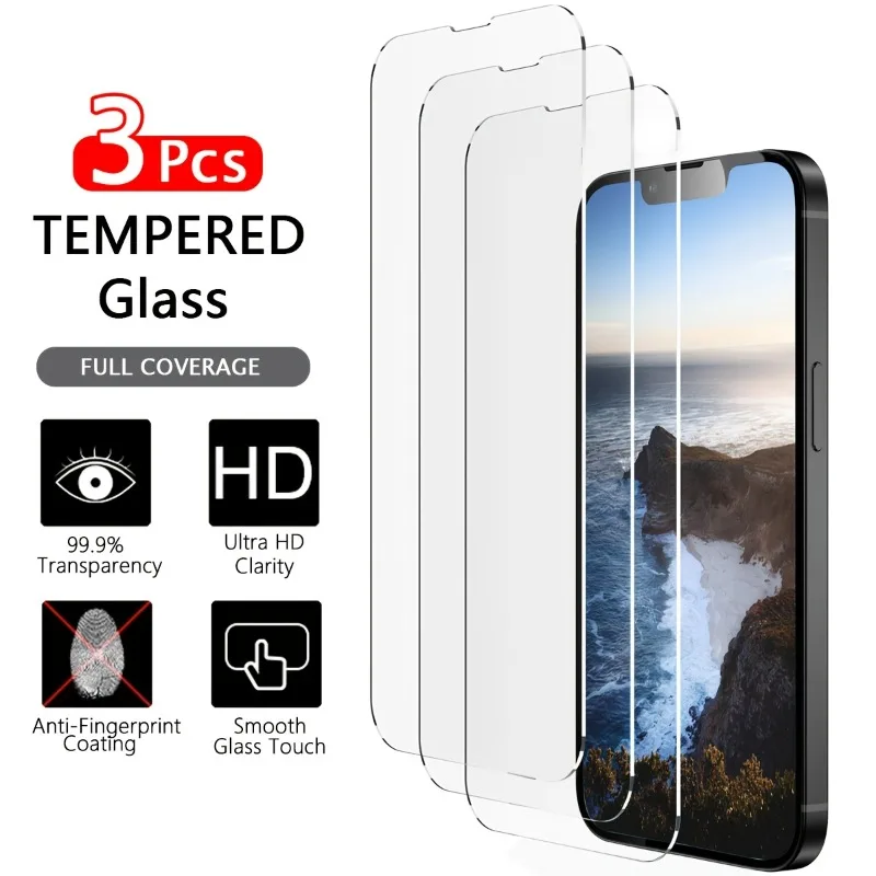 3Pcs Transparent Te… - image