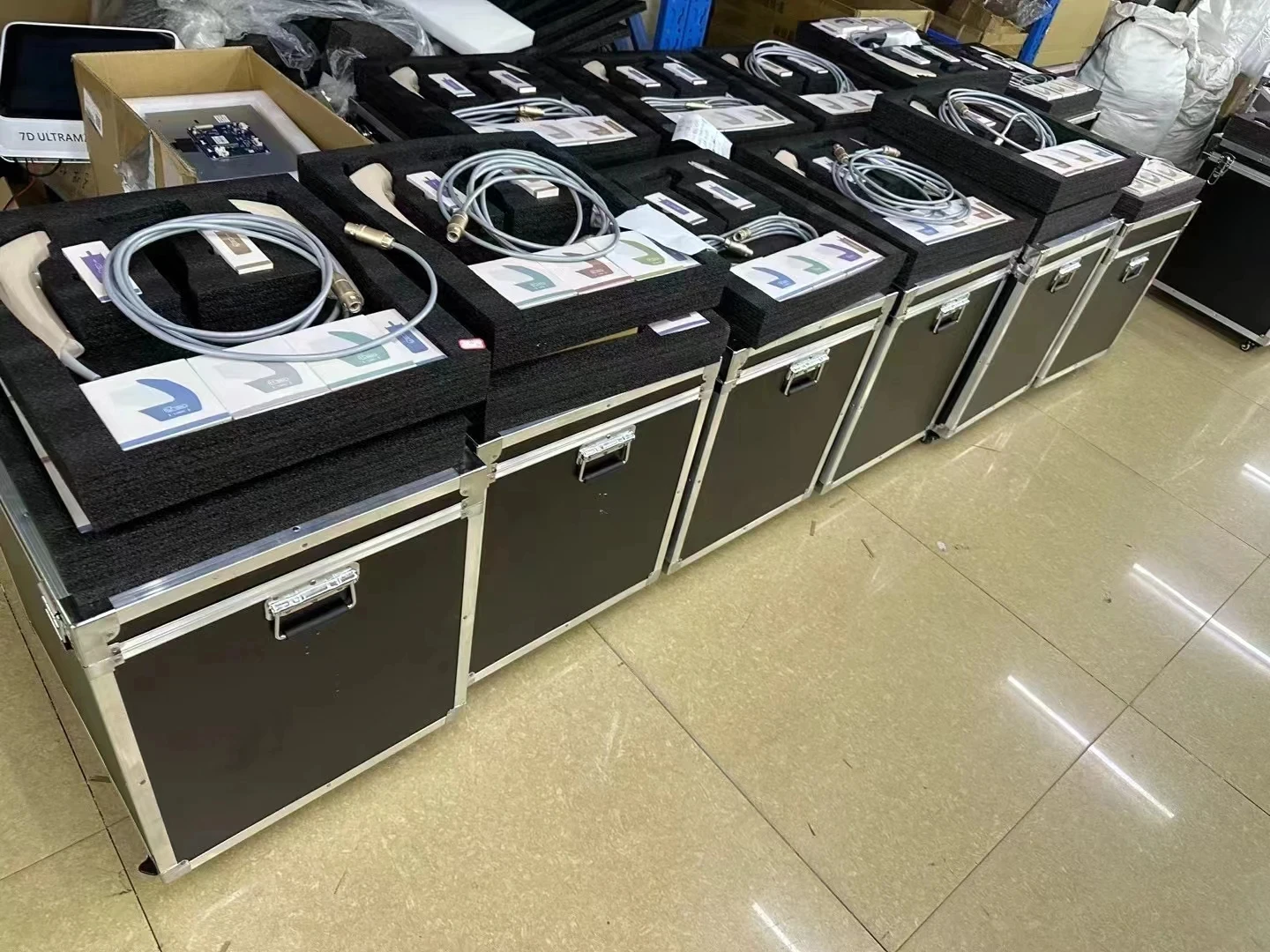 جهاز شد الوجه المحمول المزدوج الاحترافي ، جهاز شد الجسم ، تجديد شباب الجلد المضاد للشيخوخة ، من من TT