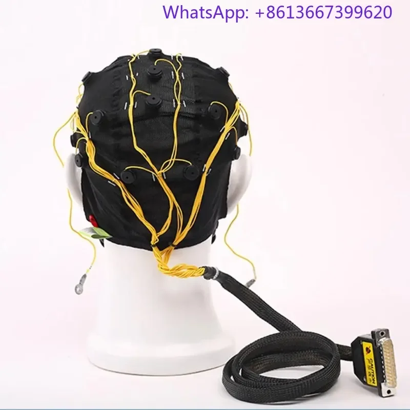 Greentek's 19 Channel Cap Solution for EEG Measurements EEG Acquisition with AgCl Electrode Sensors