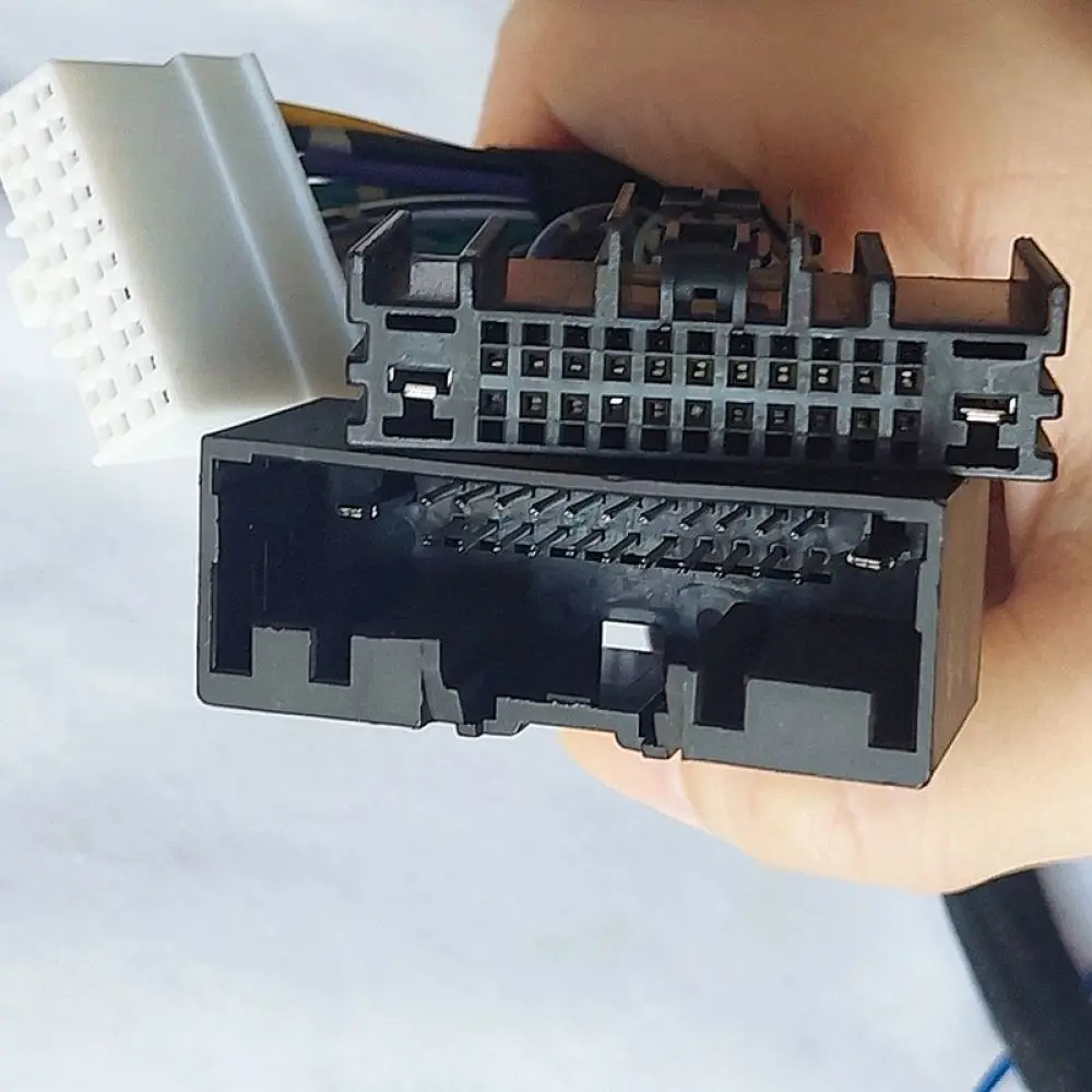 Universal DSP Amplifier Power Cable Harness For Car Android Audio Modification Non Destructive Wiring Connector