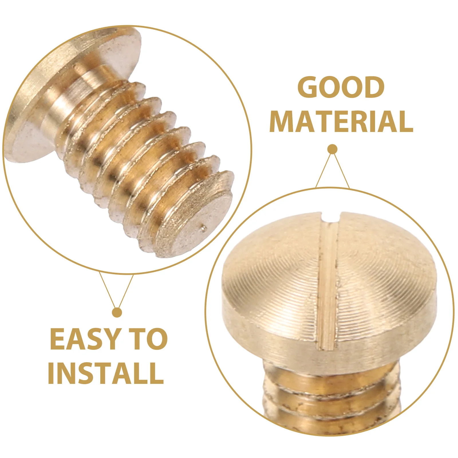 

10Pcs Long-Lasting Brass Saxophone Screws for Easy Replacement and Reliable Performance Saxophone Parts Sax Screws