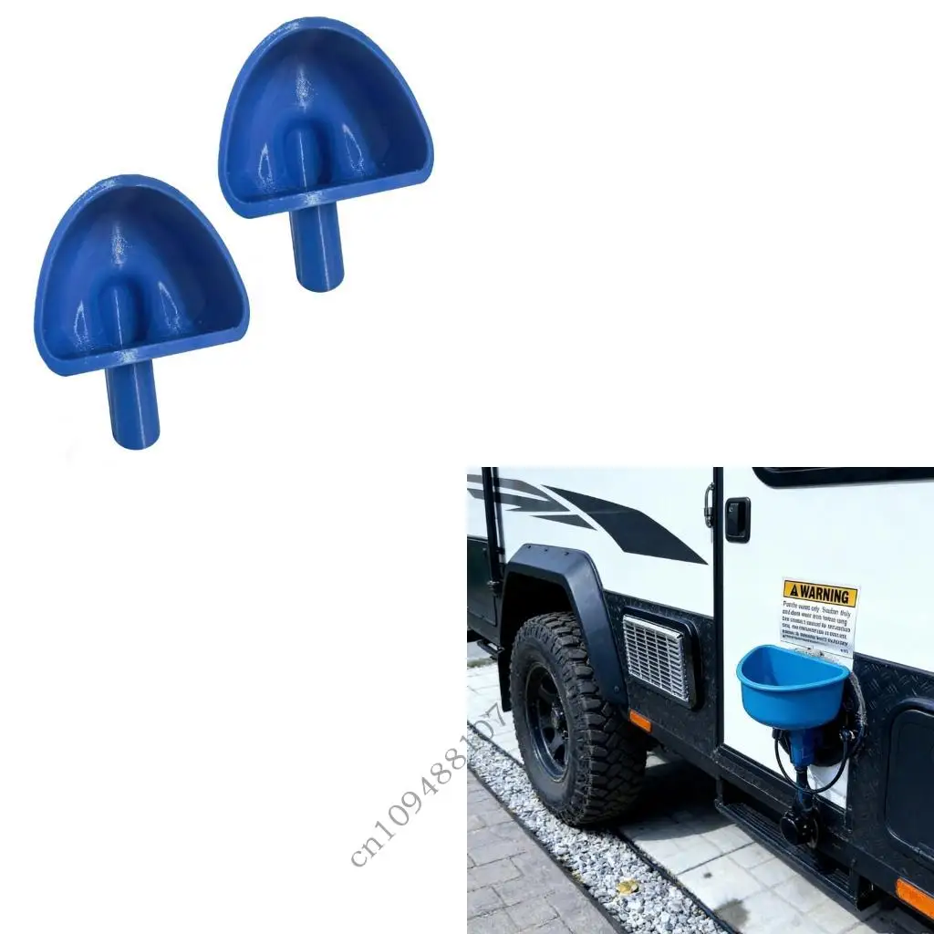 

Practical Water Filling Funnel For Travel Trailers 3D Printed Funnel
