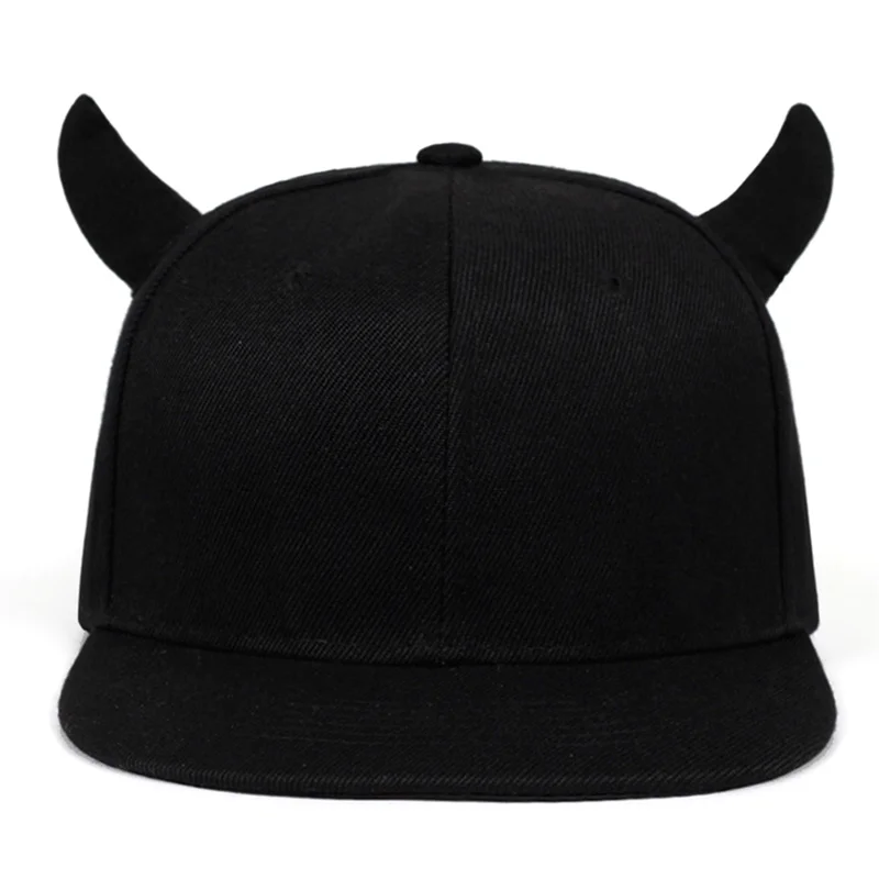 arrival unisex Horns snapback baseball cap hat adjustable cotton hip hop snapback hats fashion caps outdoo cap hats