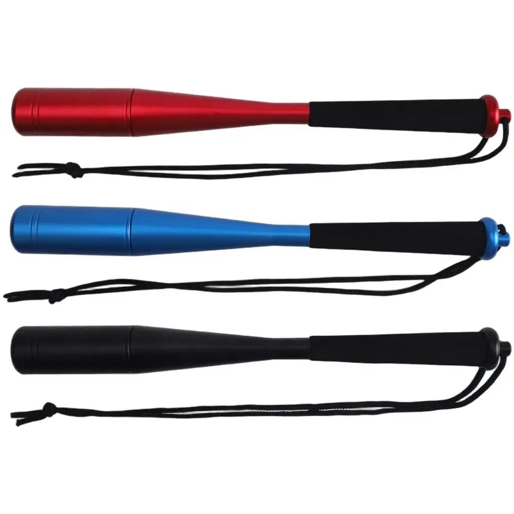 Fish Whacker Bat Fishing Priest Hammer With Magnetic Buckle Aluminum Alloy 24.8 Cm EVA Anti Slip Handle Humane Dispatch Tool