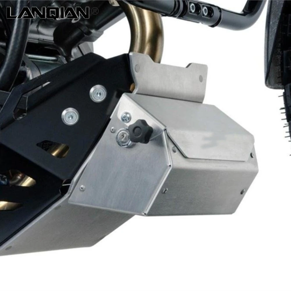 Multifunctional Tools Box Waterproof Hard Case Storage Boxes Anti-fall Anti-fall Rigid Tool Box For Kawasaki KLR650 2008-2011
