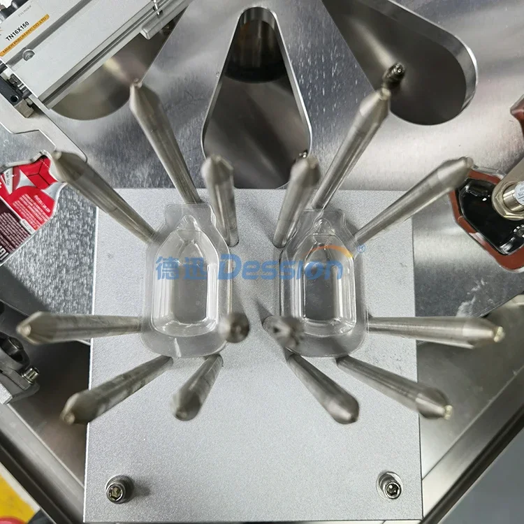 Rotary Margarine Liquid Filling Machine With Automatic Butter Weighting System image 2