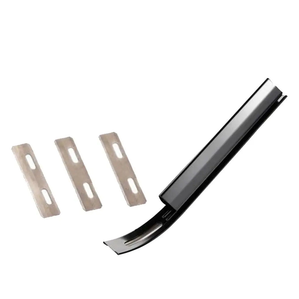 

Профессиональная кожа из нержавеющей стали черного цвета, 3 шт. в упаковке