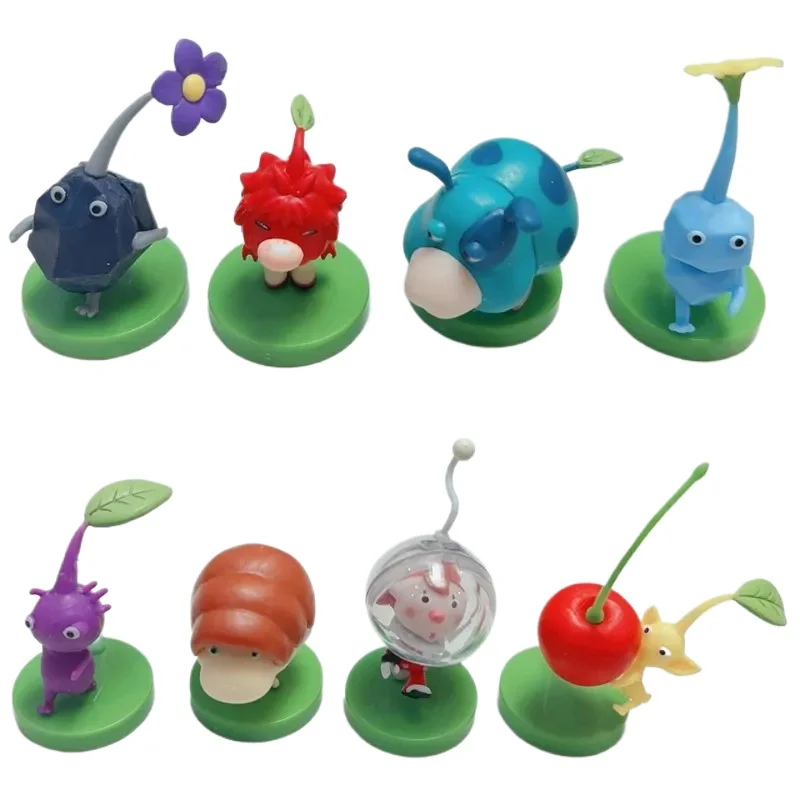 Super Mario Pikmin Villager Japanese Version 2 Inch Mini Collectible Figure Desktop Toy Ornament