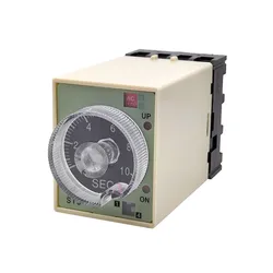 ST3PA-A Time Relay With Base Socket Power On Time Delay ST3P A-A/B/C/D/E/F/G AC 220V 110V 380VAC