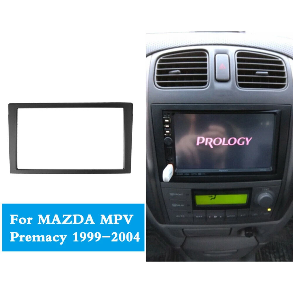 Panel Dash Kit Frame Car Truck 178*102mm ABS Plastic Dashboard Trim Kit Double Din Frame Interior Parts  Panel