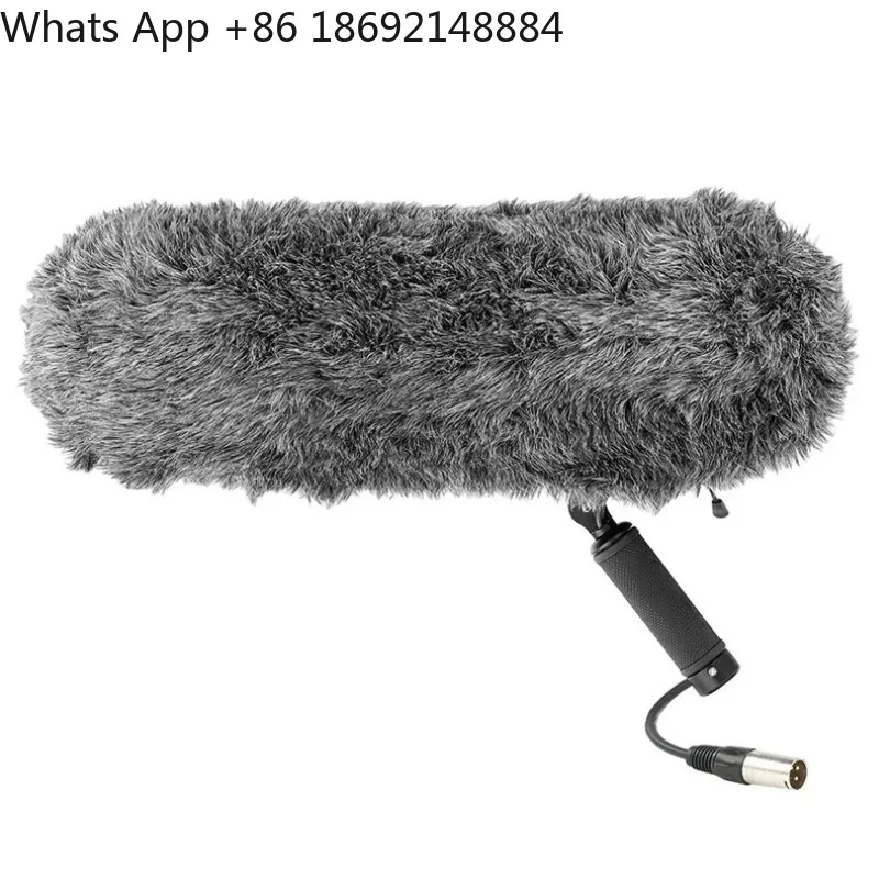 BY-WS1000 pig cage microphone suspension bracket pick rod windproof radio dynamic coil type wired