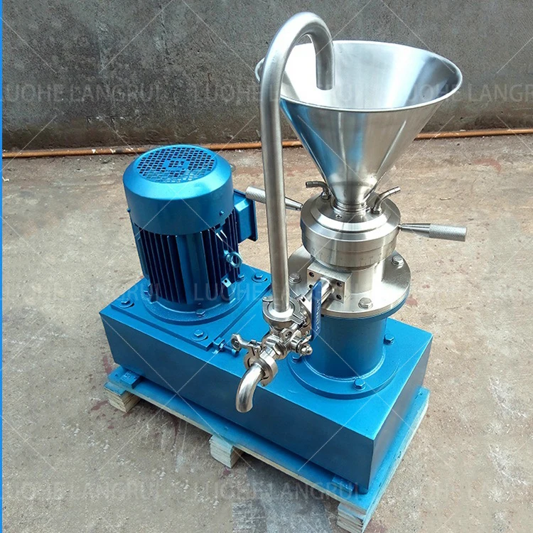 nut grinder cashew machine continuous hazelnut paste maker peanut nut butter stone grinder machine for making butter