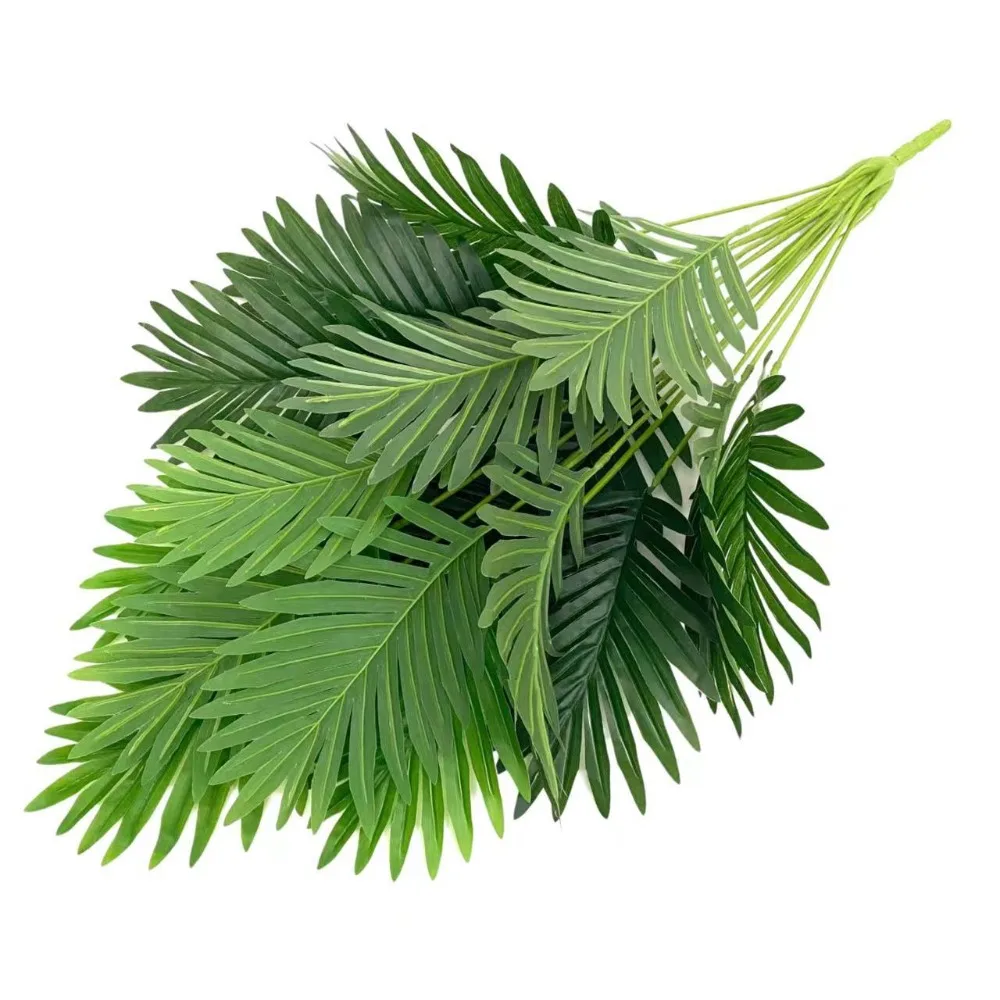 70–120 cm großer künstlicher Palme, tropische grüne Blätter, künstliche Pflanzen, Kunststoff-Monstera-Kunstbaumzweig für Zuhause, Küche, Dekoration – Detail 8