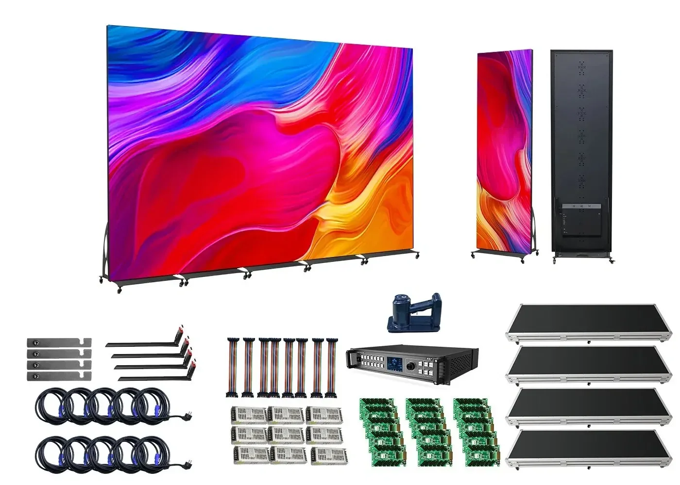 Fine Pitch Ultra HD Panel Immersive Visual Shopping Center Commercial Display Wall