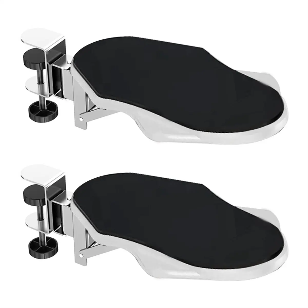 【DT56】Computer Desk Rest Pad Foldable Ergonomic Wrist Rest Support for Keyboard Armrest Extender Mouse Pad Holder Rack B