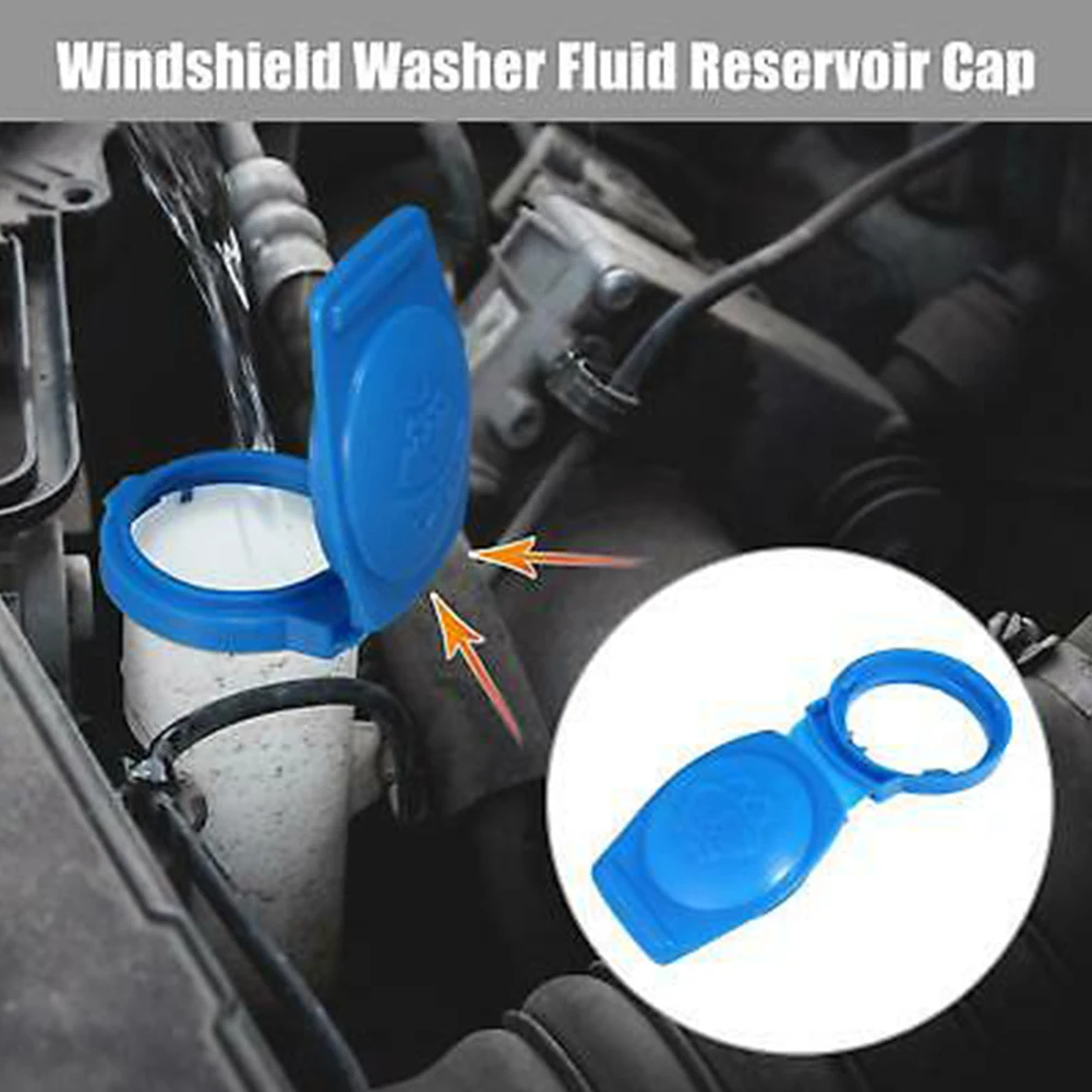 Cars  Wiper Washer Fluid Reservoir Cap For Porsche For Cayenne Plastic Windshield Washer Fluid Tank Bottle Cover