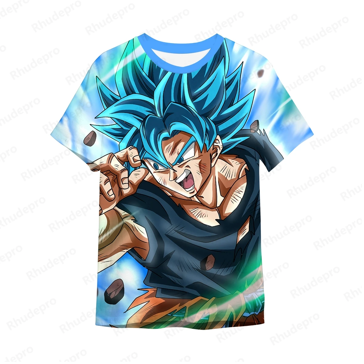 

Summer New 2025 Hot Men Dragon Ball Anime Goku All Over 3D Print Cosplay Children Street T-Shirts Unisex Large Size Tops