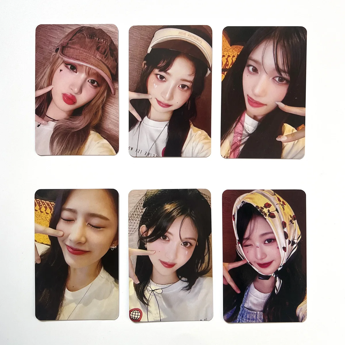 Kpop IVE The 1st World Tour Photo Card LOMO Card Yujin Gaeul Wonyoung LIZ Rei Leeseo Fans Collection Gift