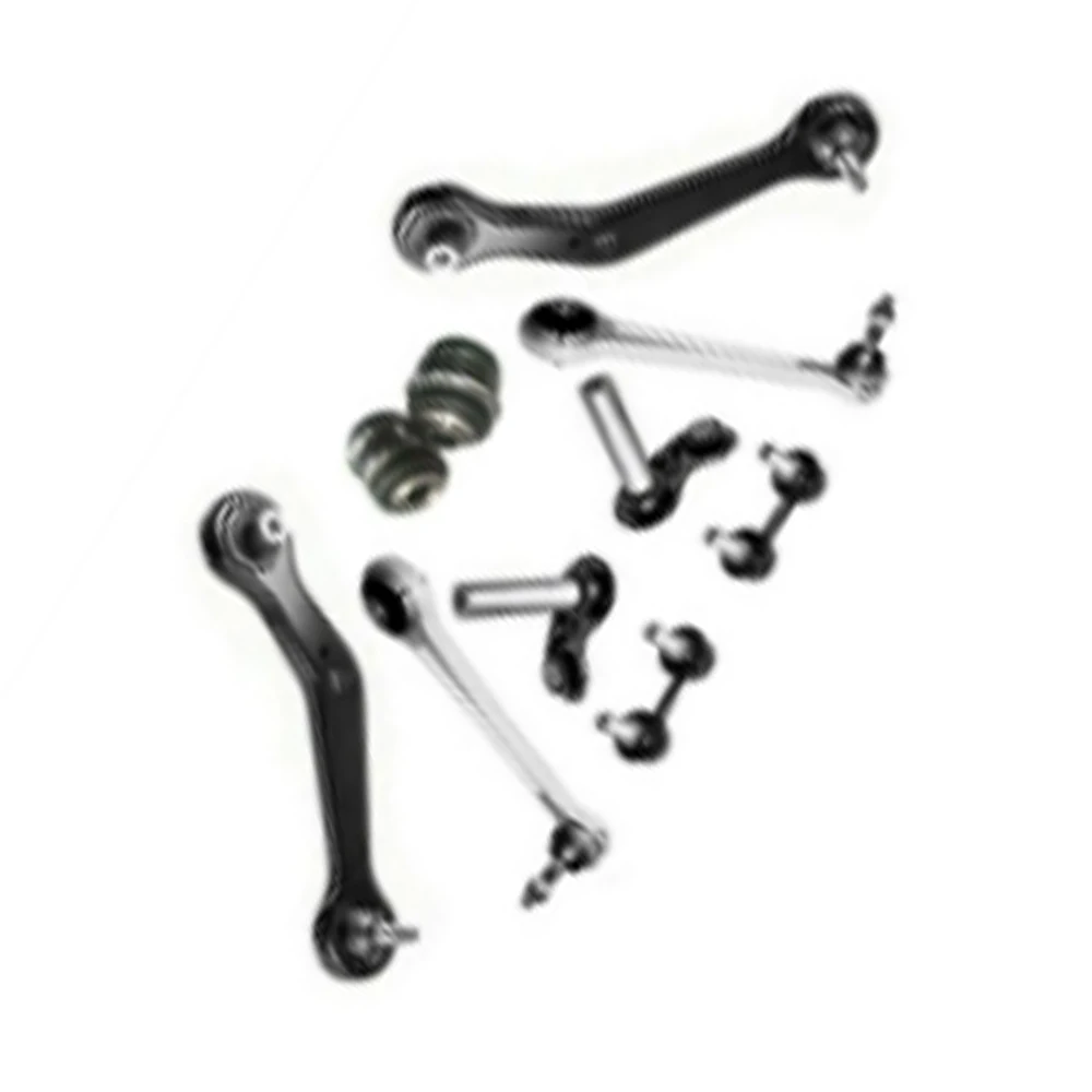 10 Pcs Per Set Auto Suspension Parts Aluminum Control Arm Set replace for BMW X5 E53 33326768269 33321095631S 33326770859