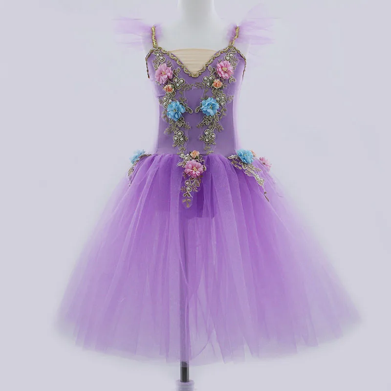 Professional Ballet Dress Women Girls Adult Kids Tutu Ballet Swan Lake Ballet Costume Ballerina Performance Dance Outfit