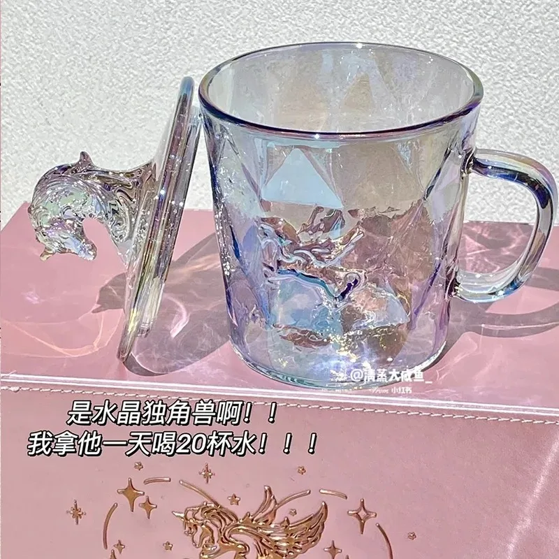 Flower Knows the 6 Th Anniversary Surrounding Unicorn Cup Cupid Handheld Mirror Table Mat Carpet mirror decoration  makeup