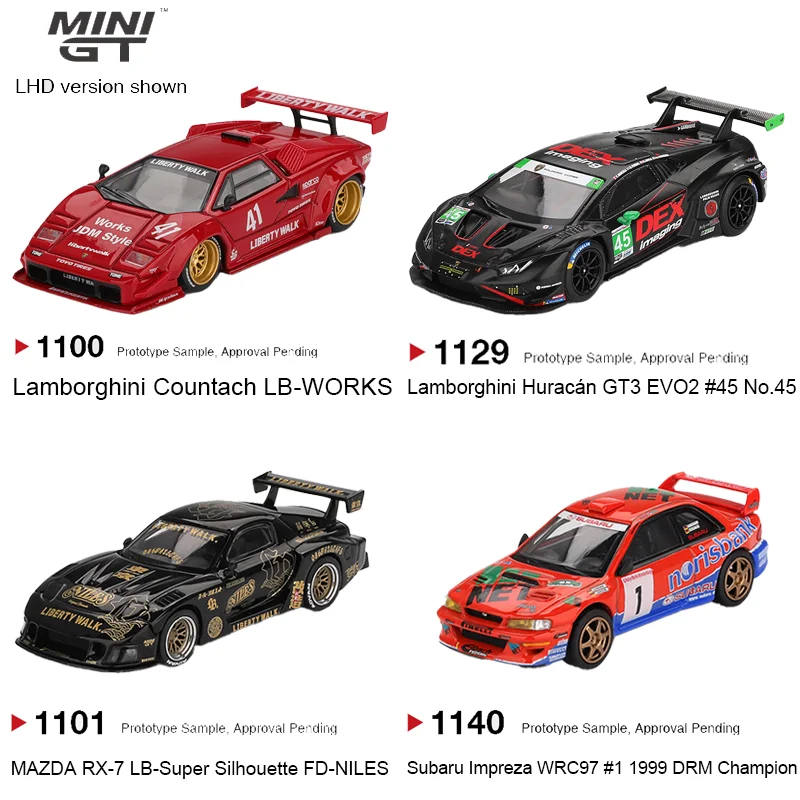 

MINI GT 1:64 BMW M4 GT3 91 FIST Team AAI 2025 China GT MINI GT Dongguan Flagship Store Edition Alloy DieCast Car Model