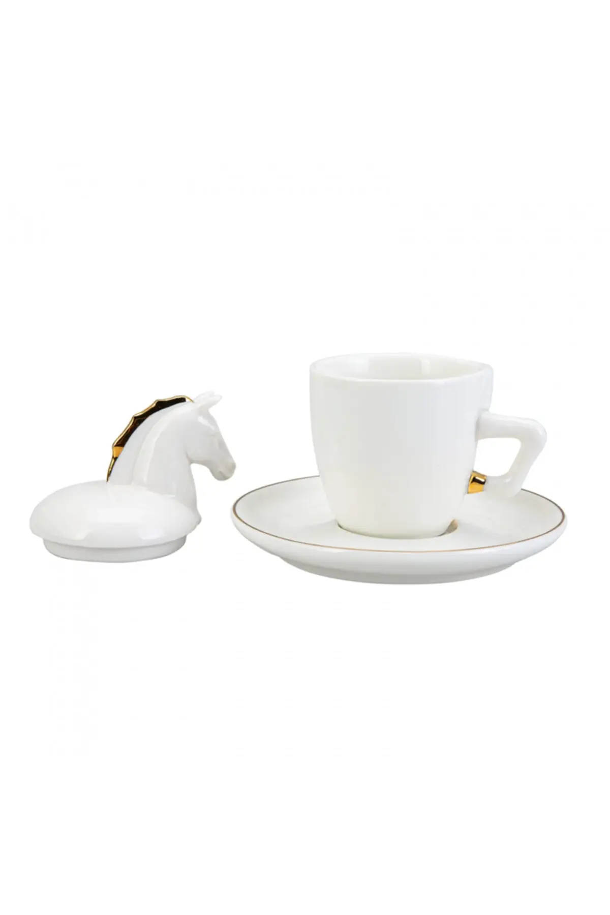 DOLBOVI Horse 2 person coffee cup set