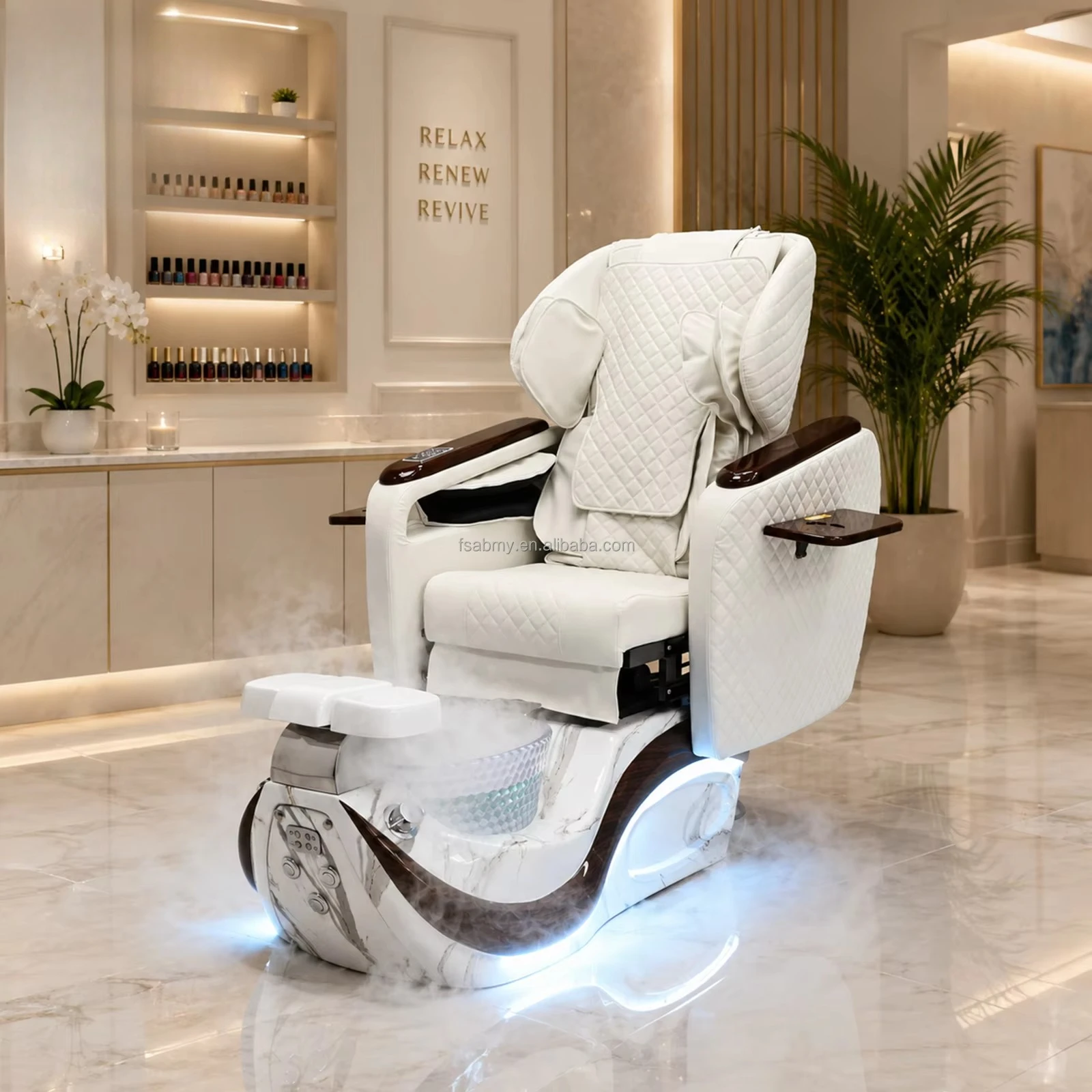 Electric Massage Pedicure Chair Multifunctional Foot Spa Station Nail Salon Manicure Pedicure Furniture For Beauty Salon Use