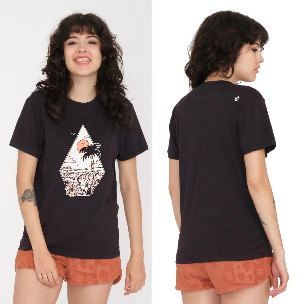 Retro Summer Vol Outdoor Com Graphic Com Cotton T-shirt Unisex Summer Short Sleeve Fashion Brand Tee Luxury Casual Vintage Tees