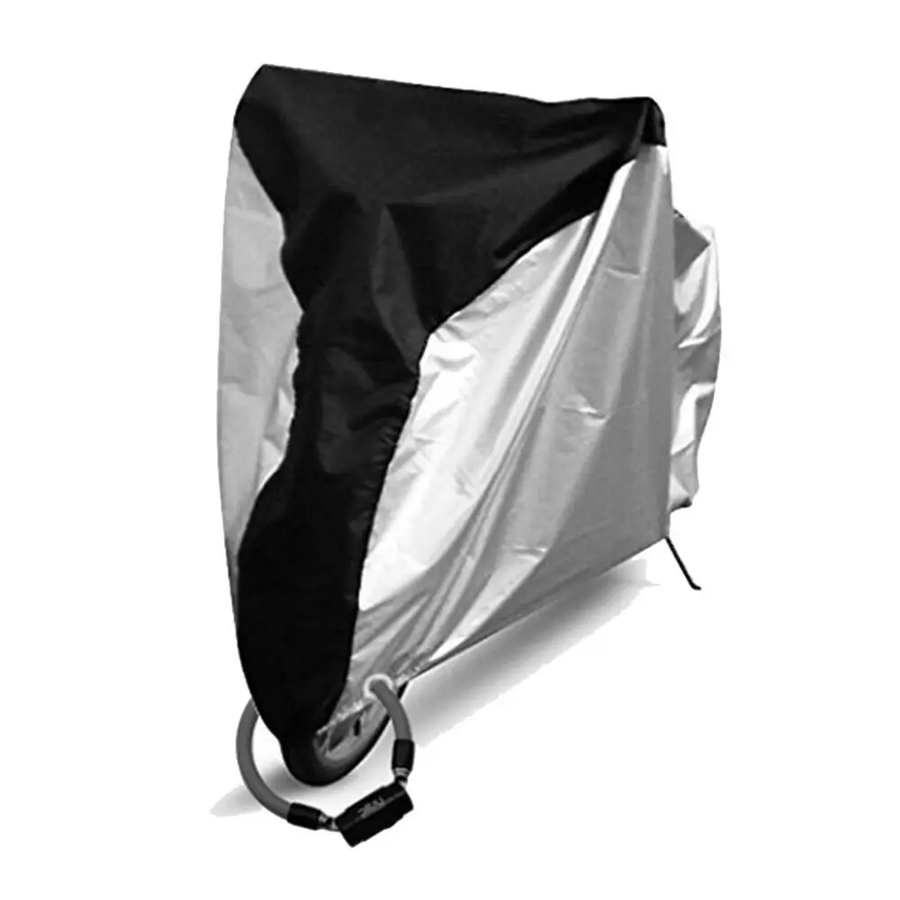 New Waterproof Bike Cover with Lock Hole S/M/L/XL Bicycle Cover Anti-UV Protection Rain Dust Bike Outdoor Rain Cover