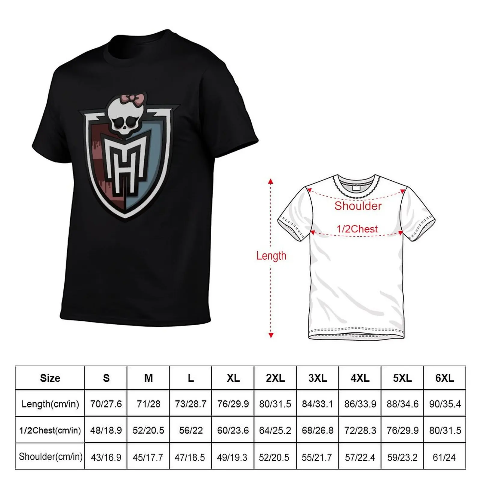 MH Logo redesigned T-Shirt Casual Minimalist Short Sleeve Top