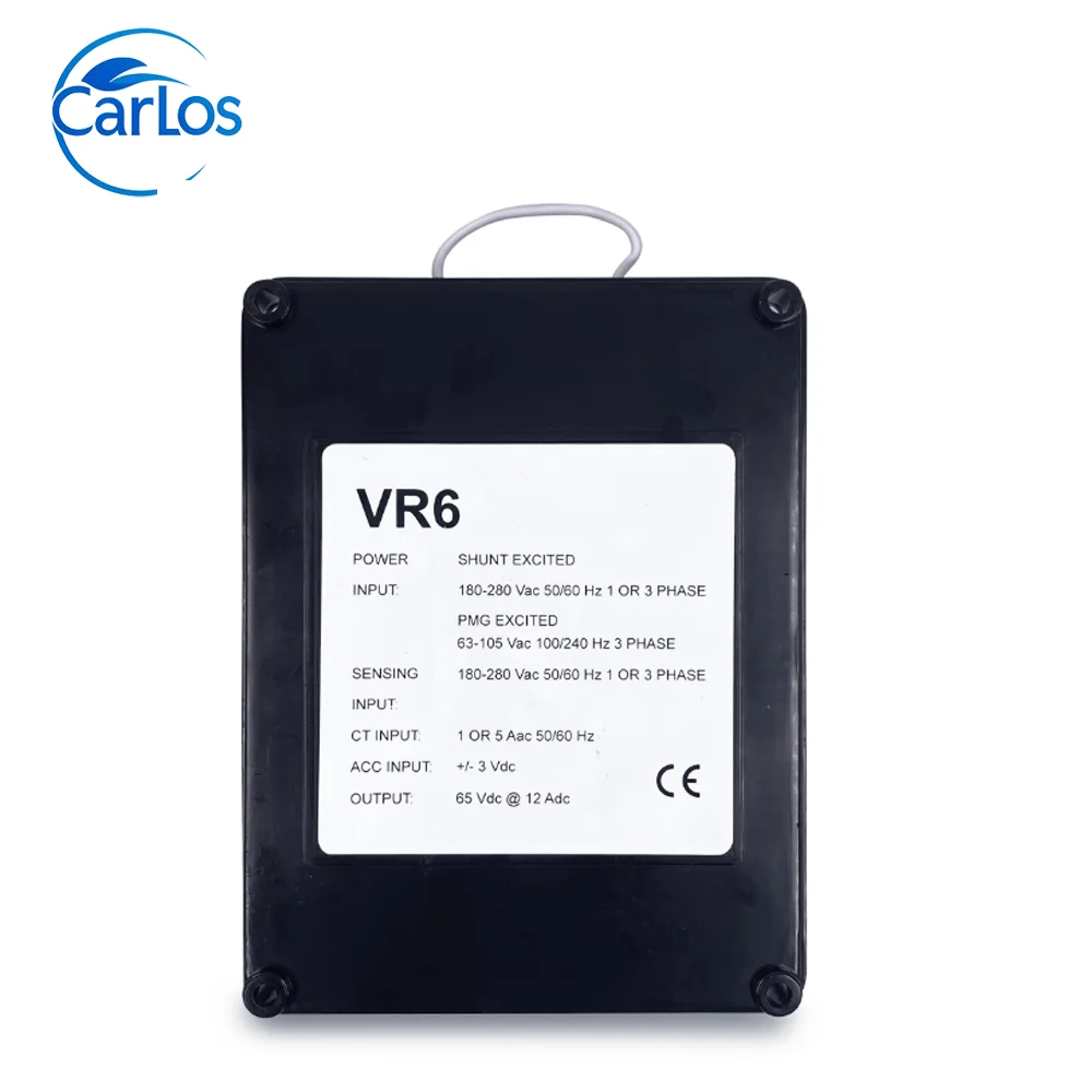 VR6 AVR Generator Automatic Voltage Regulator Replace Caterpillar Genset Electrical Alternator Stabilizer Control Board